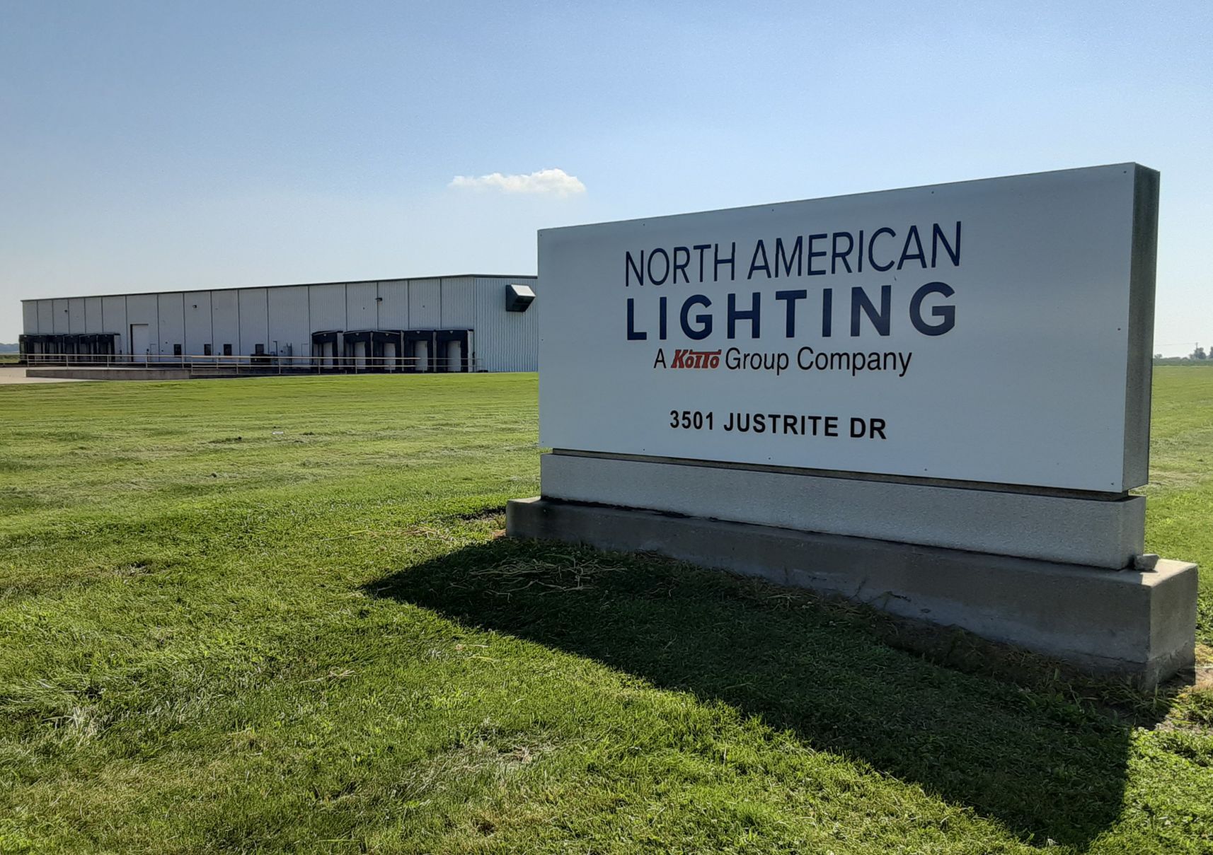 North American Lighting sign